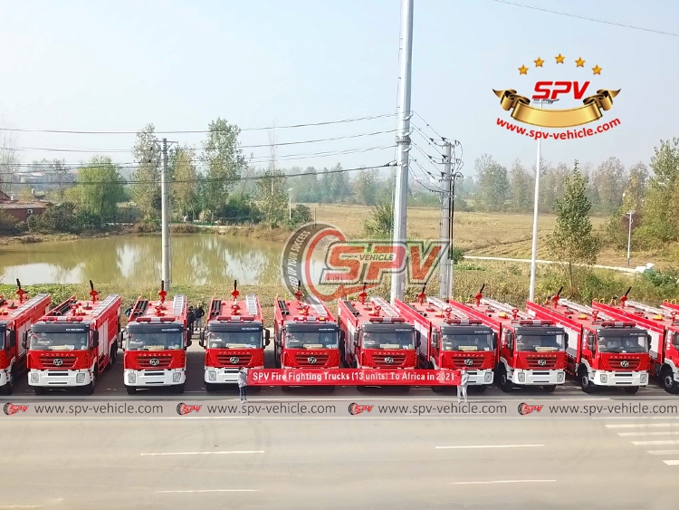 Dry Powder Water Foam Fire Truck IVECO - 13 units - 1